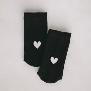 Socken Herz - schwarz