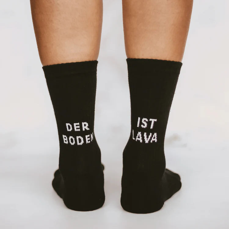 Socken Lava - schwarz